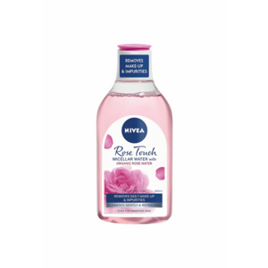 Apa micelara monofazica Rose Touch cu apa organica de trandafiri - 400 ml imagine