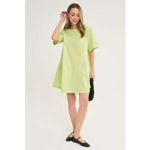 Rochie eleganta, de culoare verde imagine