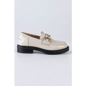 Pantofi loafer de piele ecologica lacuita imagine