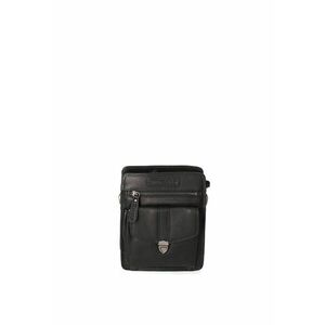 Geanta crossbody de piele cu bareta detasabila 24077 imagine