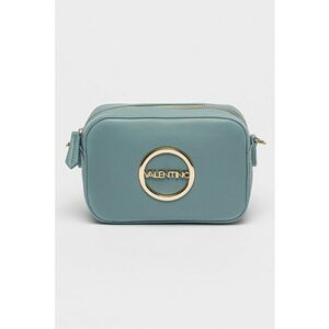 Geanta crossbody de piele ecologica - cu aplicatie logo metalica imagine