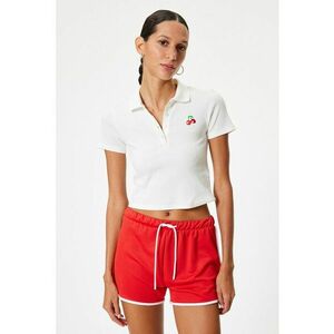 Tricou polo crop imagine