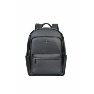 Rucsac unisex de piele cu un compartiment pentru laptop imagine