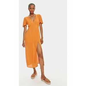 Rochie - 63055 - Viscoza - Portocaliu imagine