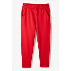 Pantaloni de trening din bumbac cu snur de ajustare imagine