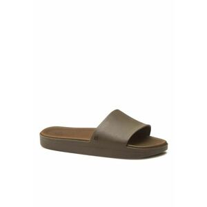 Papuci flip-flop dama - Textil - Kaki imagine