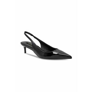 Sandale dama - 399155 - Piele lacuita - Negru imagine