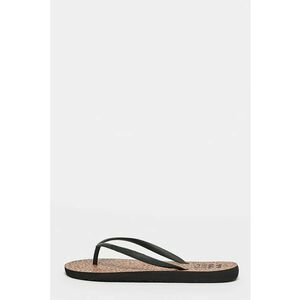 Papuci flip-flop cu model si logo in relief Dama imagine