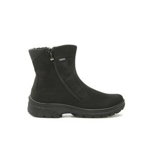 Botine dama - 30153048038 - Piele ecologica - Negru imagine