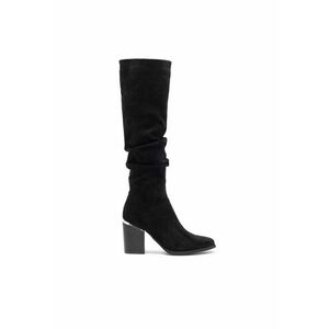 Botine dama - 590558803327141 - Piele ecologica - Negru imagine