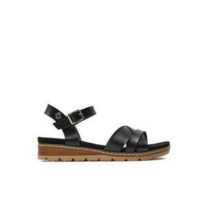 Sandale dama 303870584 - Piele ecologica - Negru imagine