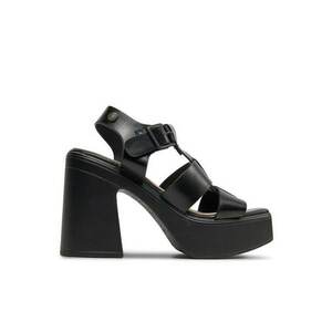 Sandale dama 303870478 - Piele ecologica - Negru imagine