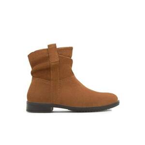 Botine dama - 590486295303838 - Piele naturala - Maro imagine