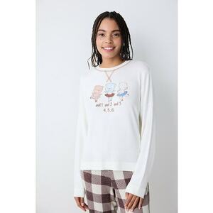 Bluza de pijama cu imprimeu cu ursuleti imagine