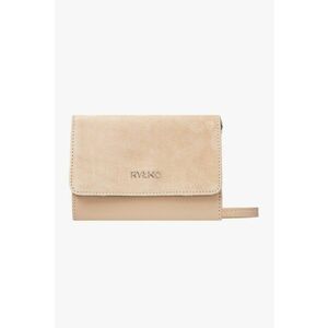 Geanta crossbody de piele cu bareta de lant imagine