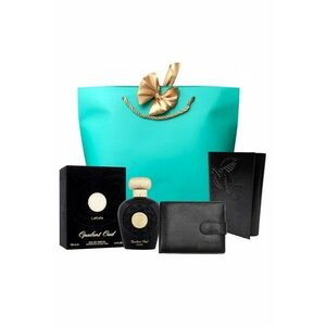 Set Black Style cu Apa de parfum Opulent Oud - portofel piele si agenda imagine