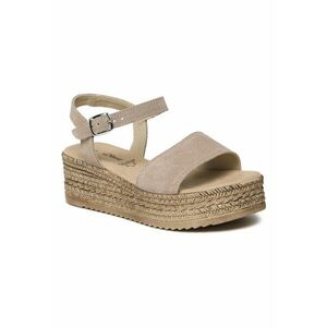 Sandale dama - 302384990 - Piele naturala - Maro imagine