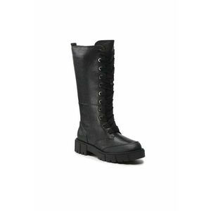 Cizme dama - 301229667 - Piele naturala - Negru imagine