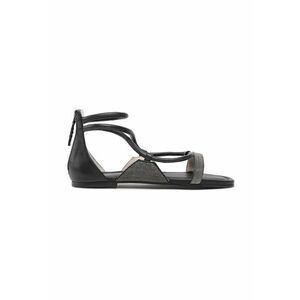 Sandale dama - 53379 - Piele naturala - Negru imagine