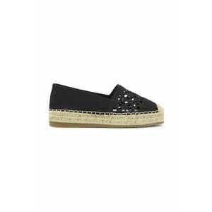 Espadrile dama - 590559 - Textil - Negru - imagine