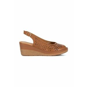 Sandale dama - 590559 - Piele naturala - Maro - imagine