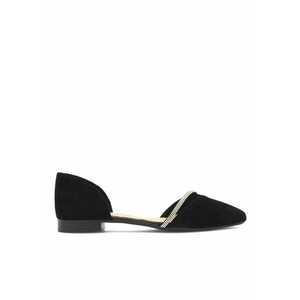 Pantofi dama - 317029 - Piele intoarsa - Negru imagine