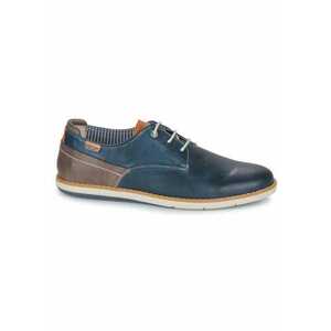 Pantofi casual barbati Jucar M4E-4104C1 - piele naturala - bleumarin imagine