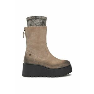 Botine dama - 44341 - Piele naturala - Bej imagine