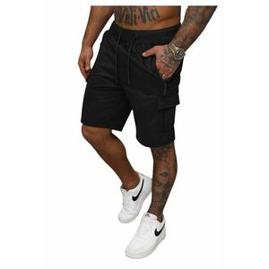 Pantaloni scurti sport barbati negri JS/8K1503/3 imagine