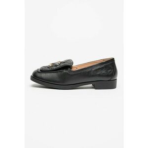 Pantofi loafer de piele cu segmet matlasat imagine