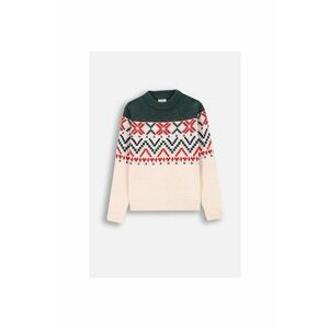 Pulover tricotat cu imprimeu Fair Isle - Multicolor imagine