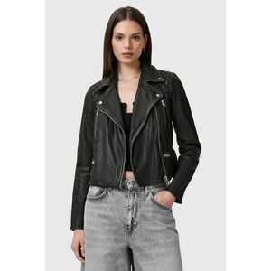 Jacheta biker slim fit de piele imagine