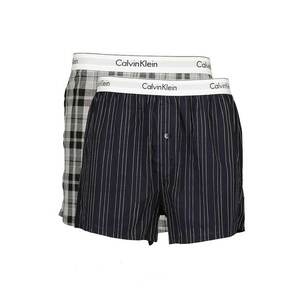 Set de boxeri slim fit din bumbac cu model - 2 perechi imagine