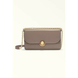 Geanta crossbody de piele cu bareta din lant Sfera imagine