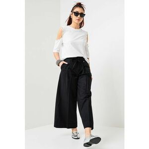 Pantaloni crop ampli imagine