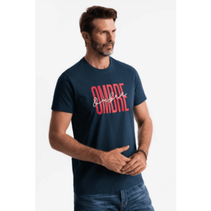 Tricou de bumbac cu model text imagine