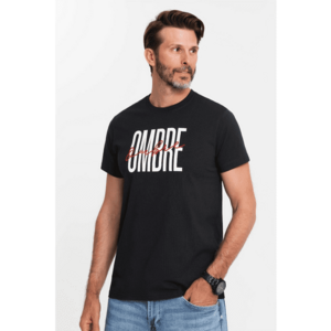 Tricou de bumbac cu model text imagine