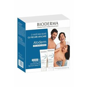 Pachet promo : Atoderm Intensive Baume - 200 ml + Atoderm Intensive moussant - 200 ml imagine