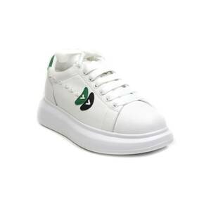 Sneakers dama 2A515 WHITE/GREEN imagine