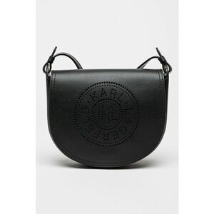 Geanta crossbody din piele cu logo perforat Circle imagine