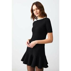 Rochie mini cu terminatie peplum imagine