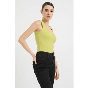 Top slim fit striat Ematite imagine