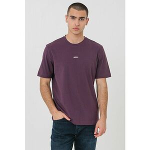 Tricou relaxed fit cu decolteu la baza gatului imagine