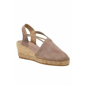 Espadrile dama - 300203552 - Maro - Piele naturala/Piele intoarsa - imagine