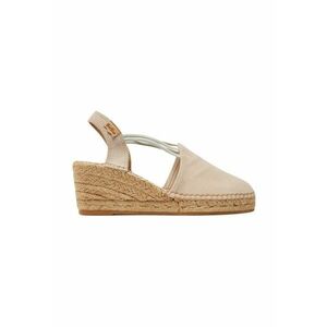 Espadrile dama - 682132 - Piele intoarsa - Bej imagine