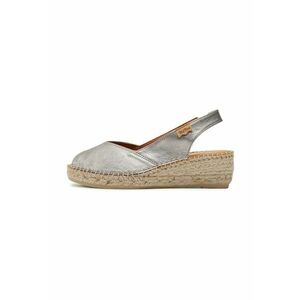 Espadrile dama - 773589 - Piele naturala - Argintiu imagine