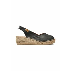 Espadrile dama - 680428 - Piele naturala - Negru imagine