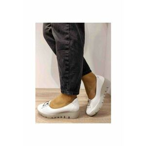 Pantofi Casual Dama 5356 Albi - Alb imagine