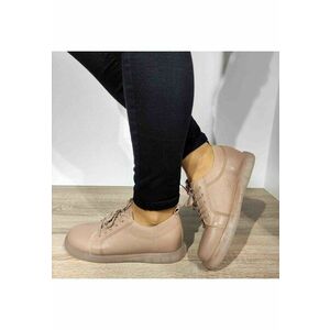 Pantofi Casual Dama 92701 Bej - Bej imagine