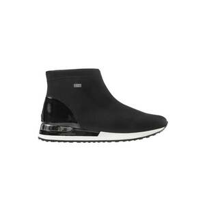 Cizme dama - Stretch Amster Softlack Ankle Boots - Piele ecologica - Negru imagine